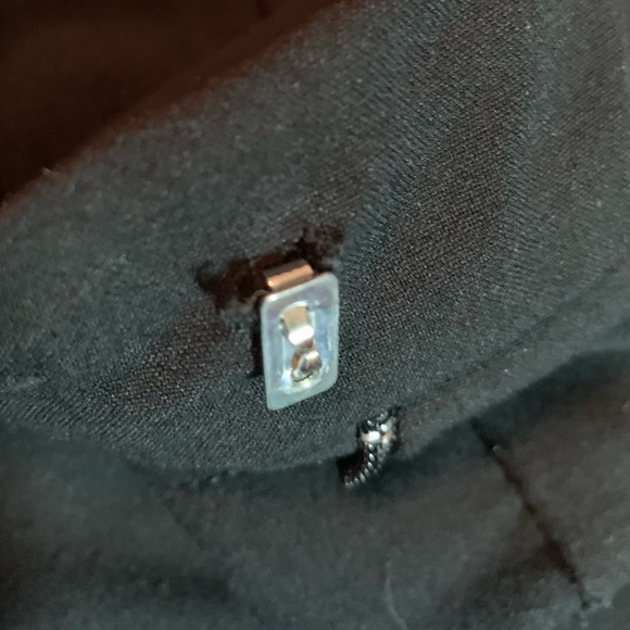 Kim Rogers Black Polyester Slacks 12S - Picture 7 of 8